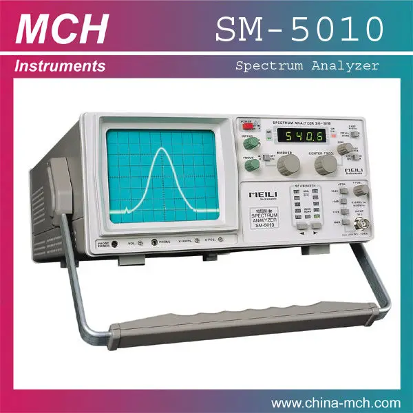 SM-5010 RF 1050 MHz RF Spectrum Analyzer from 0.15 to 3 dB frequency 1050 MHz
