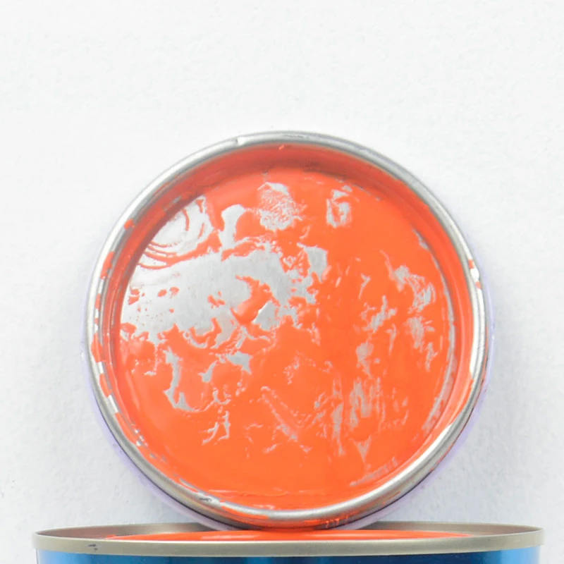 factory direct sale Yellow resistance paints liquid lacquer orange red color 1k car paint