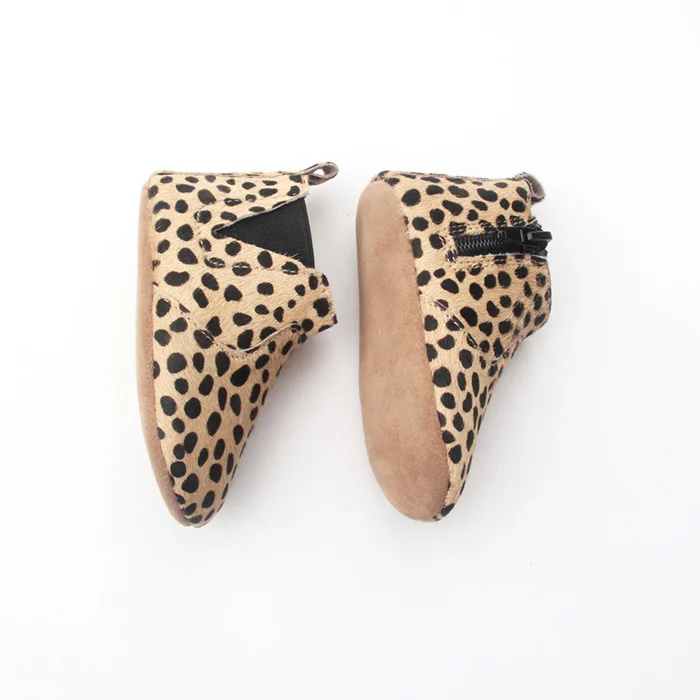 Baby Boy Shoes Toddler Soft Sole Prewalker Leopard Baby Boots