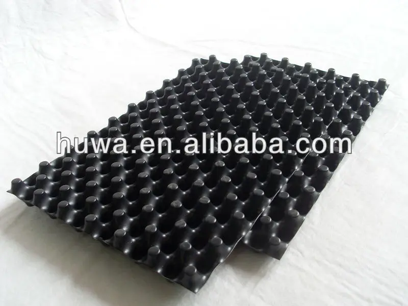 new lightweight building construction materials green roof plastic drainage board strip sheet