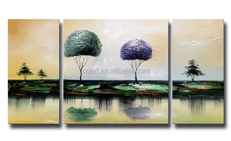 New Design DIY tree  Oil Painting Paint by Numbers Drawing on Canvas Home Decoration