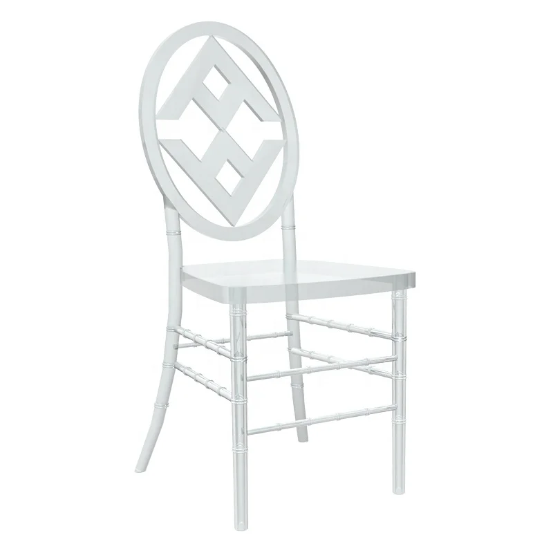 Strong and durable event furniture wedding plastic dining chair design for restaurant