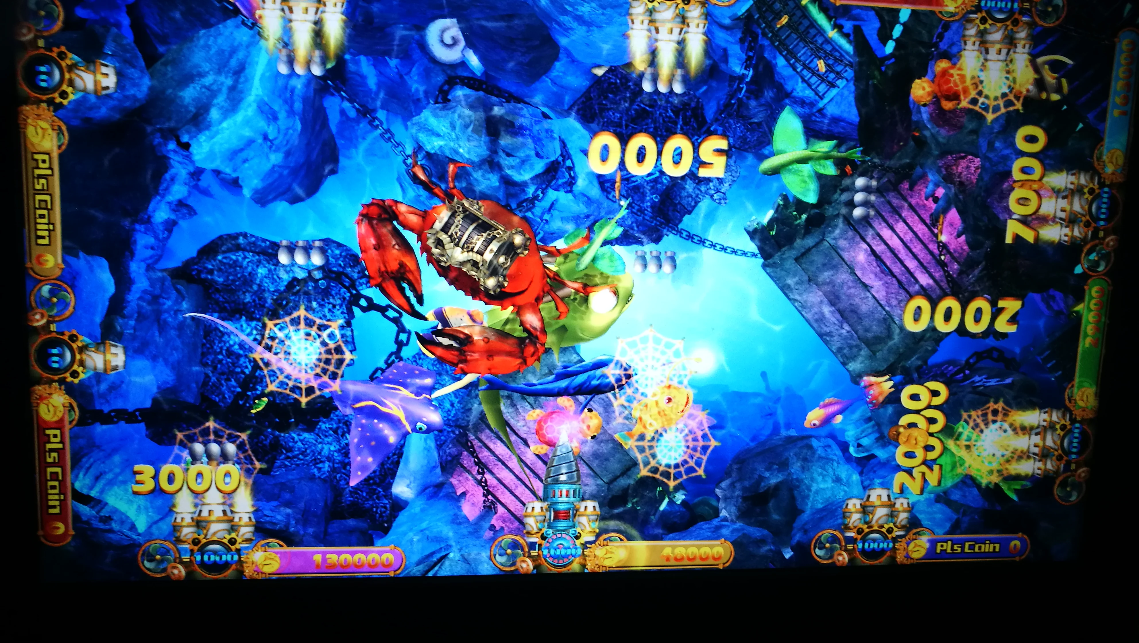 Changyao low price spinning machine 6 players 3d dragon warrior machine fish hunter games for sale