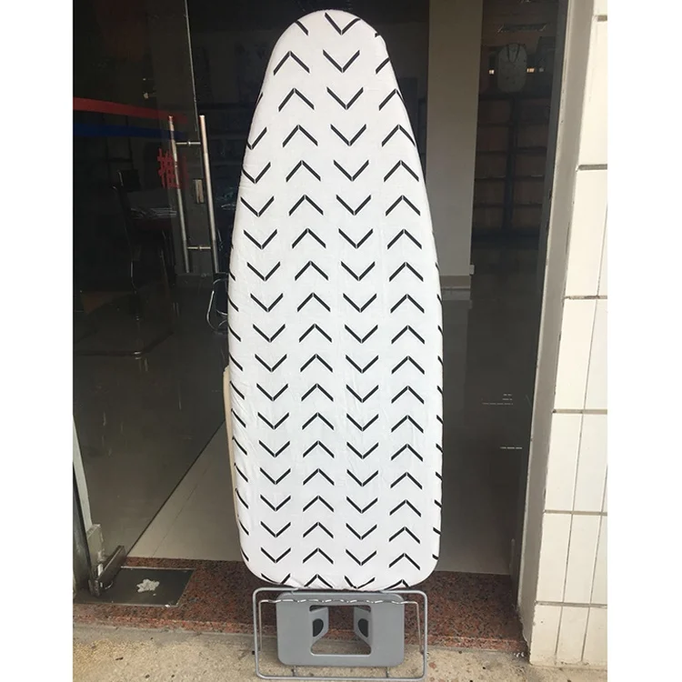 Wave Win хлопок Премиум покрытие гладильная доска 125x45 см (49x18 ') Универсальный нескользящий термостойкий стандартный размер США и