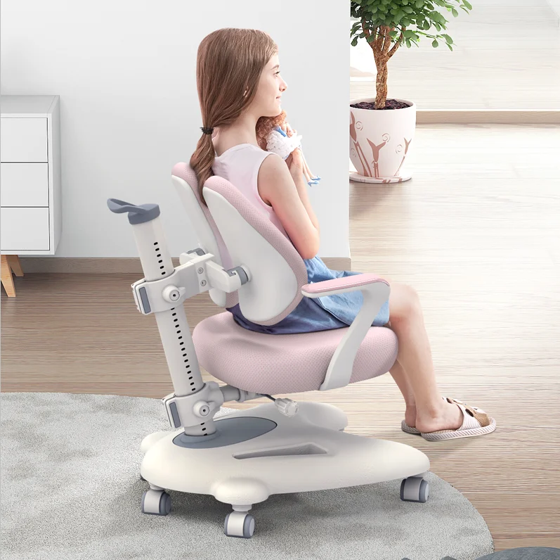 C3-C Colorful study height adjustable ergonomic plastic chair kids