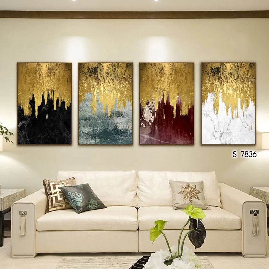 
40x60cm Printing Abstract Art Decor Painting Framed Abstract Print Canvas Painting 