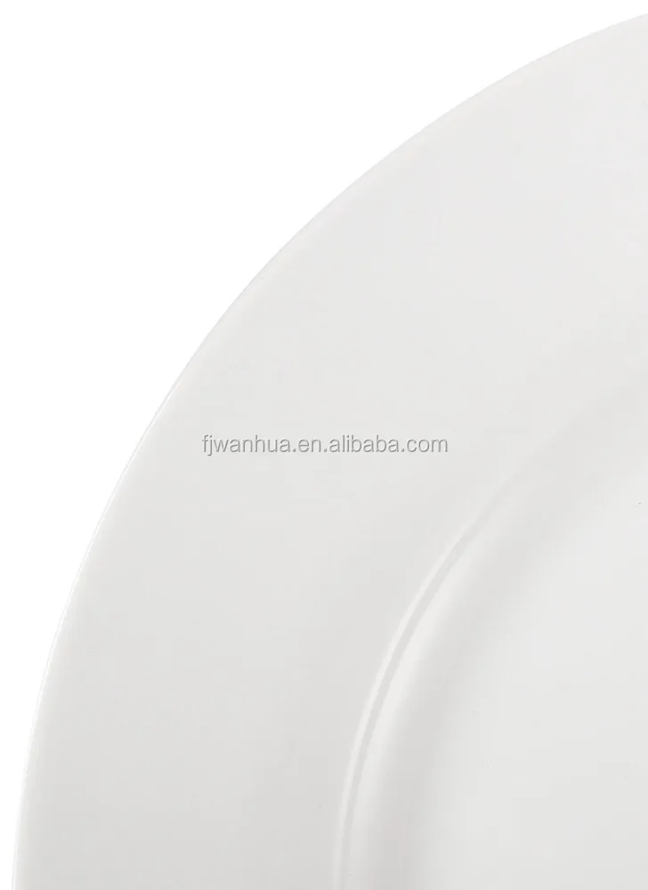 Melamine cheap white china plates