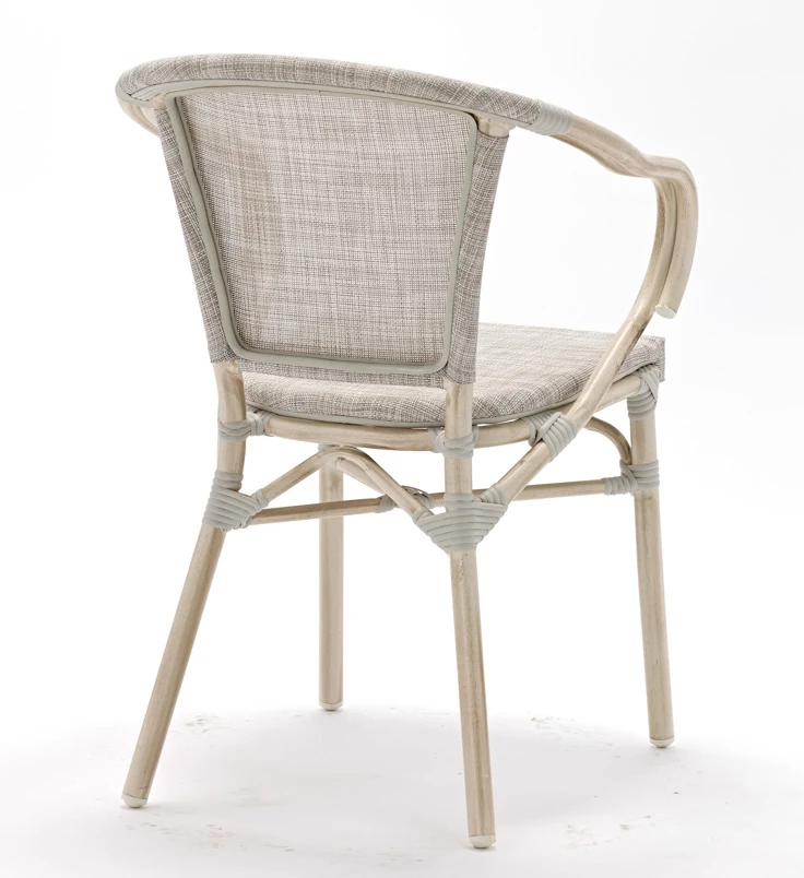 furniture factory outlet aluminum bamboo chair  waterproof outdoor furniture
