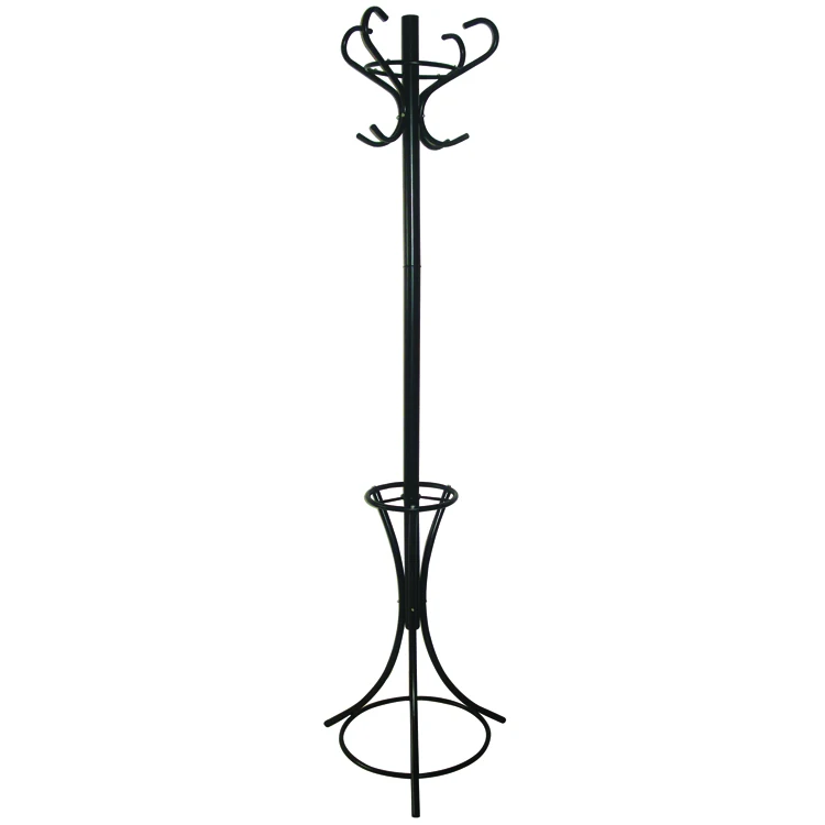 DIY Modern Office Standing Metal Coat Racks Parts Standing Handbag Hanger Stand Restaurants Iron Big