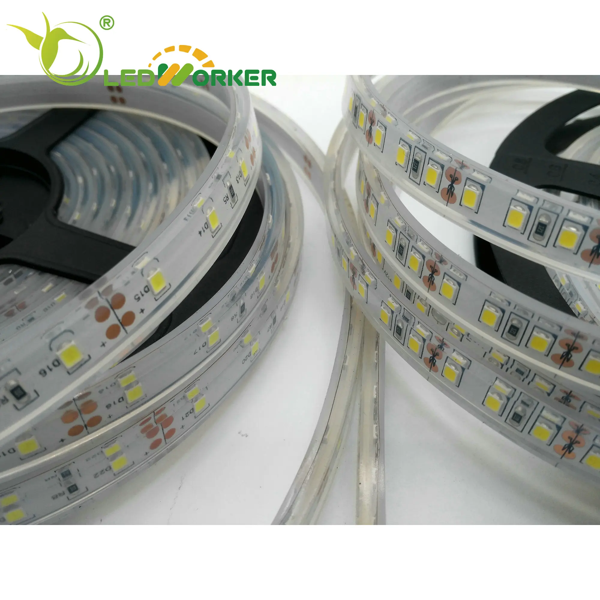 Silicone Flexible Led Stripes SMD2835 Waterproof Motorcycle Led Strip Light 12v
