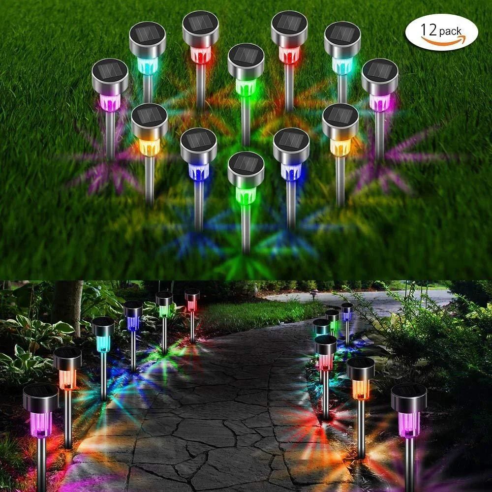 
Cheapest Solar SMD 2835 Sparking Waterproof Led Lawn Light For Energy Saving Garden Pathway Patio Lawn Lamps 