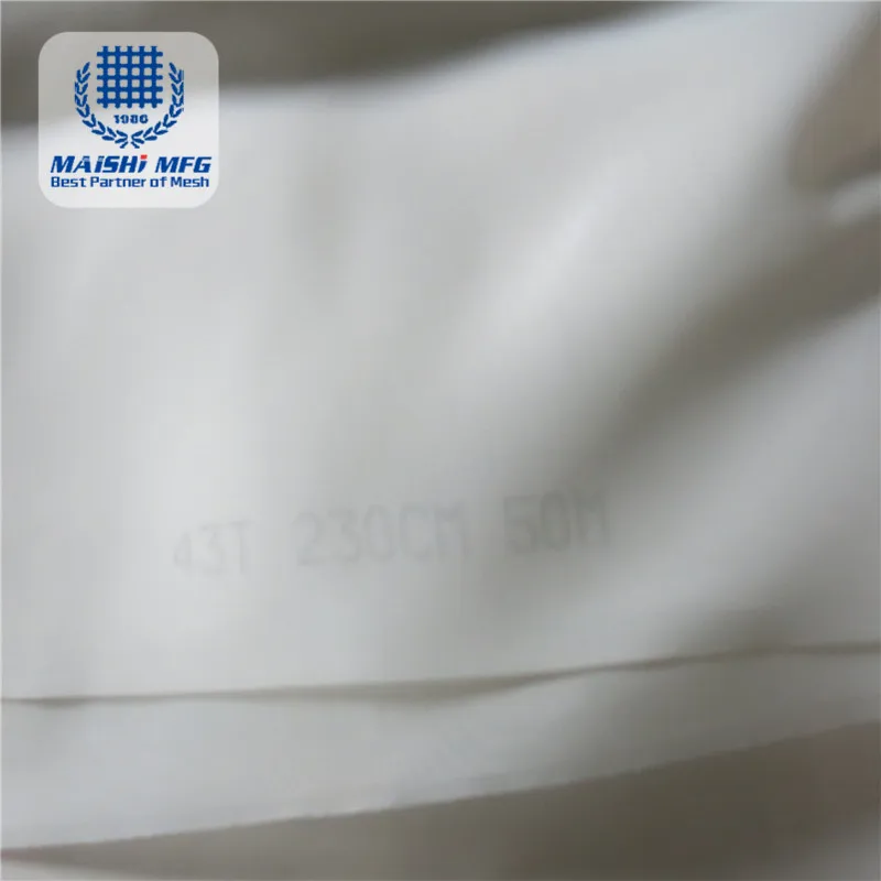 120T polyester silk fabric screen printing mesh