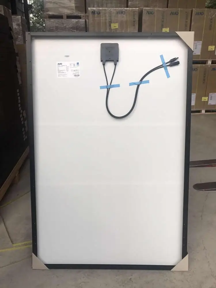 Taiwan made AUO 327w sunpower mono solar panel with good quality