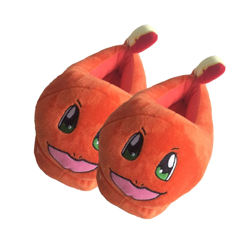 
New arrivals fashionable Cartoon Pokemon plush picachu slippers 