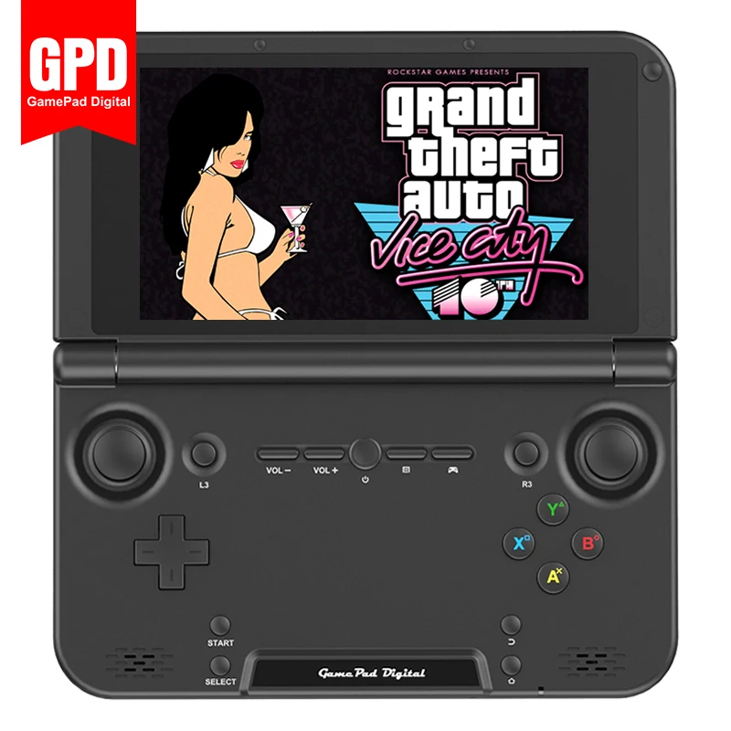 
Retro Games New Brand GPD XD Plus 5 Inch 4 GB/32 GB Touch screen Android 7.0 CPU MT8176 Handheld Game Console Laptop ( Black ) 