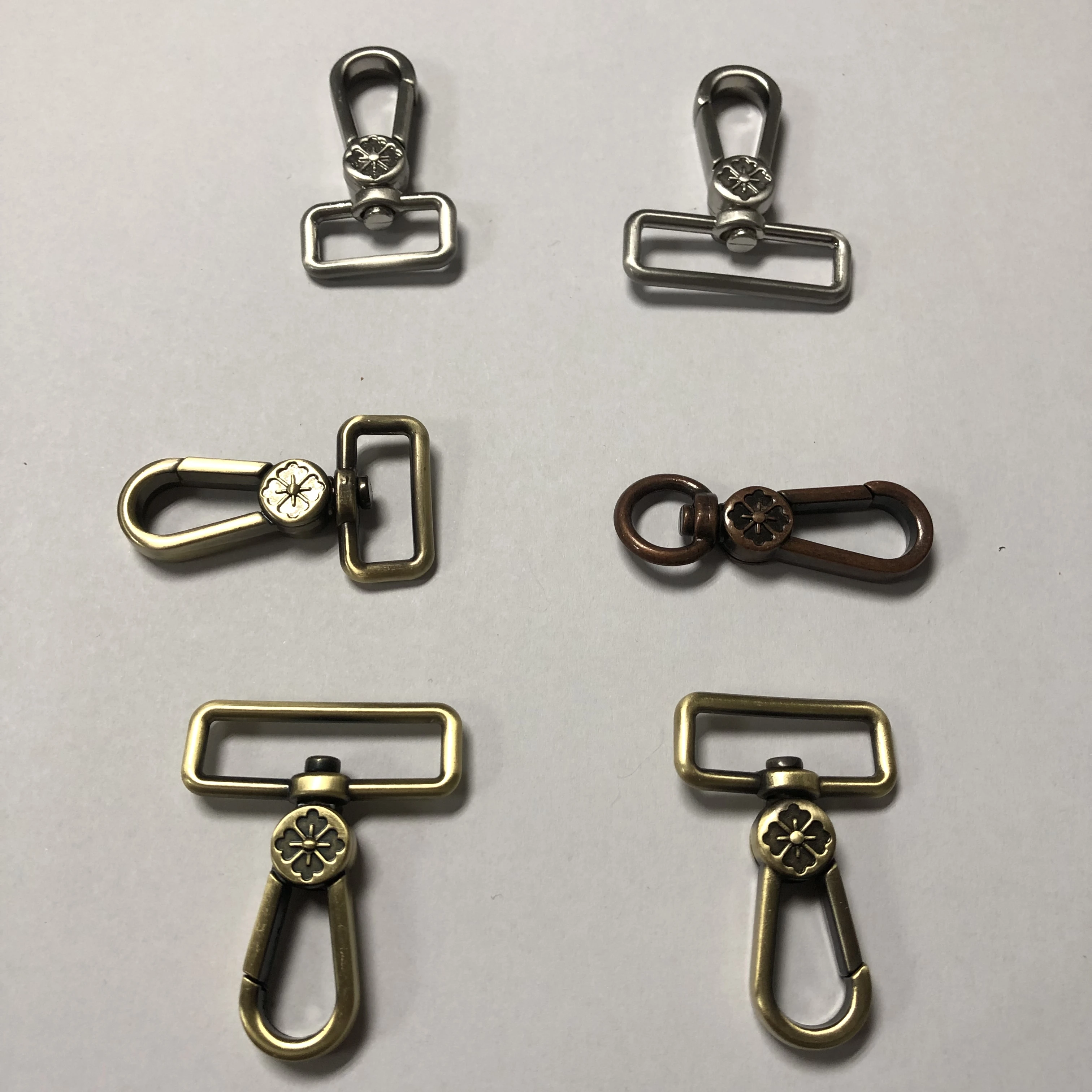 YK 10512 Hot sale metal hooks buckle swivel clip snap hook metal snap trigger dog clips swivel eye bolt hook for bag