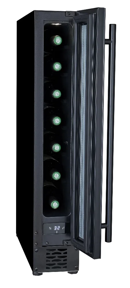 
16L, 7 bottles, wine cooler compressor wine chiller wine storage good look wine cellar 