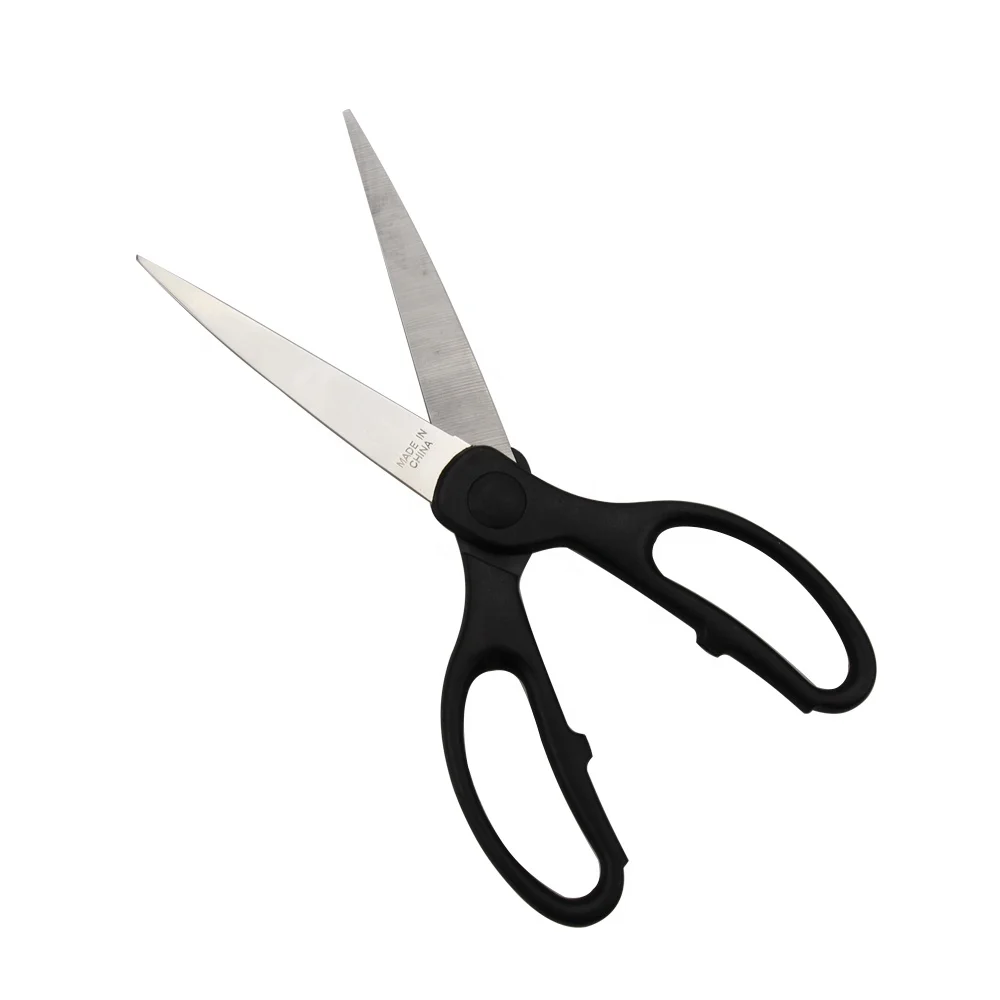 Hot Selling 8 inch stainless steel professional tailor scissors  Stainless Steel Office Colorful Scissors with Tape