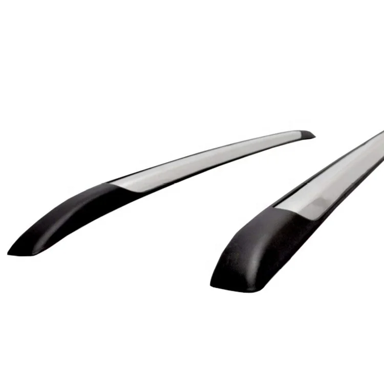 Auto parts stick 4wd roof rack silver and black for hilux revo 2015-2017 car roof rail