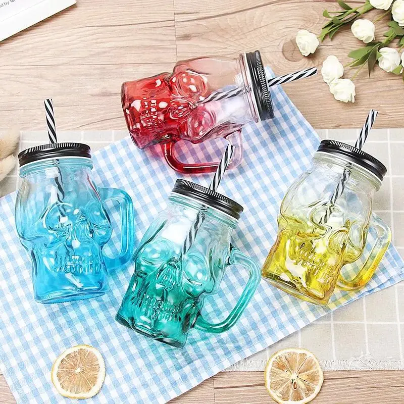 4oz/8oz Eco friendy Mason Taper Glass Honey/Jam Bottles and jars