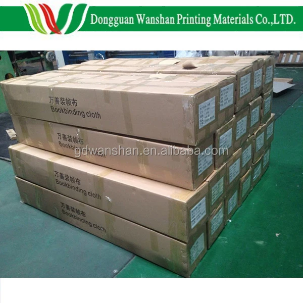 book binding and covering Unique linen cloth Paper based delaine book cover material