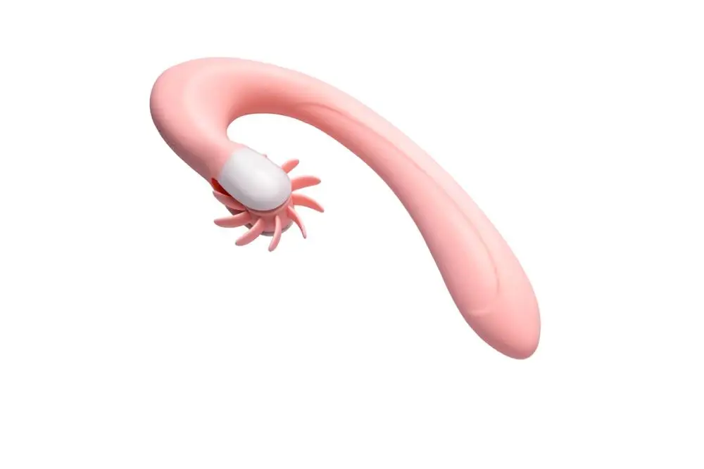 Licking Kiss Heating Vibrator Women Orgasm 20 Rotation Tongue Vibrator Clitoris Stimulator G-spot Dildo