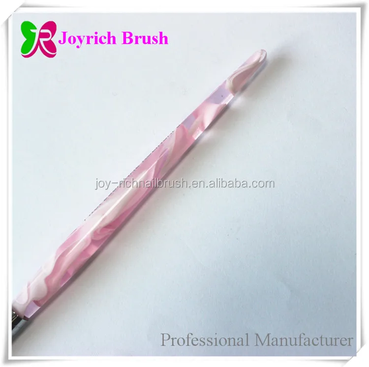 Marbling Blue Acrylic Nail Art Brush Professional Flower 3D Drawing Pen