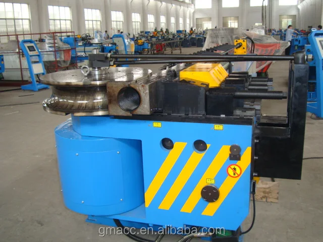 Single Head CE Certificate CNC Pipe Bending Machine Semi Automatic Hydraulic Pipe Tube Bending Machine (GM-SB-120NCB)