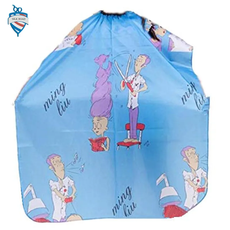 Hot sell Barber Cape Kids Hairdresser Children Haircut Apron Hairdressing Cape For Child