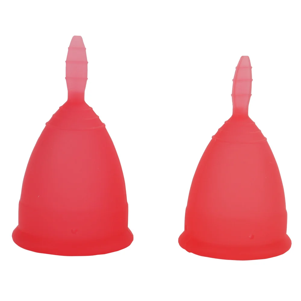 High Quality silicone folding cup lady period use Silicone menstrual cup