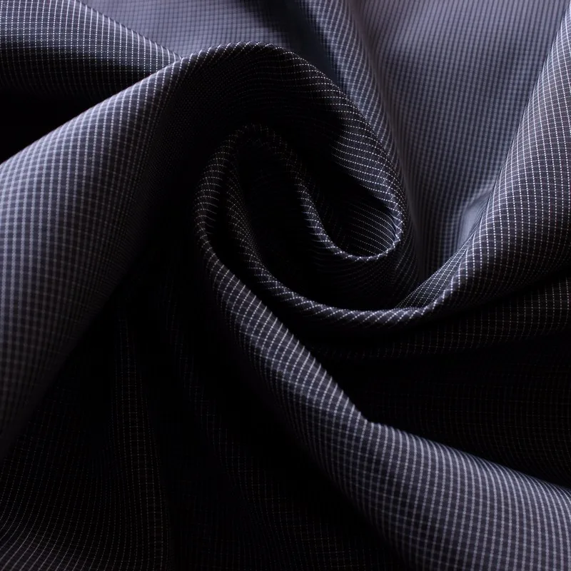 High density 240T polyester pongee 240T PU Milky coating Coatedc for jacket