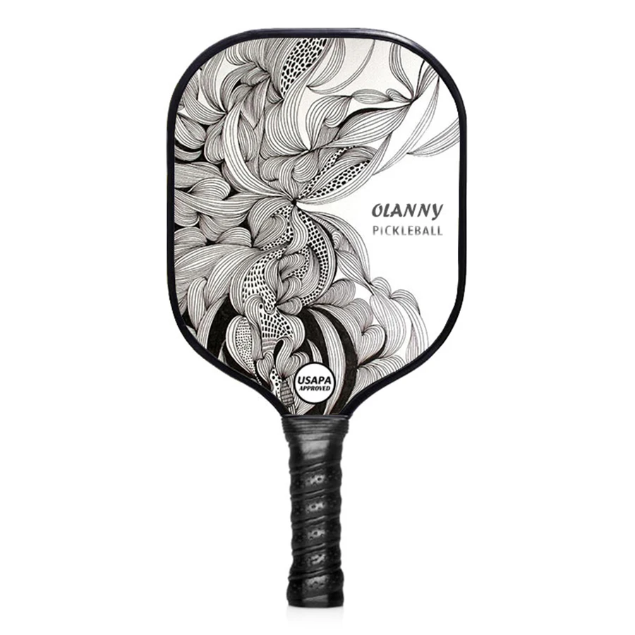 
new design polymer honeycomb core graphite premium pickleball paddle 
