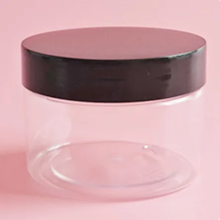 
low MOQ 100ml 200ml plastic skin care cream bottle 200ml pet cosmetic packaging container with sealed aluminium lid 