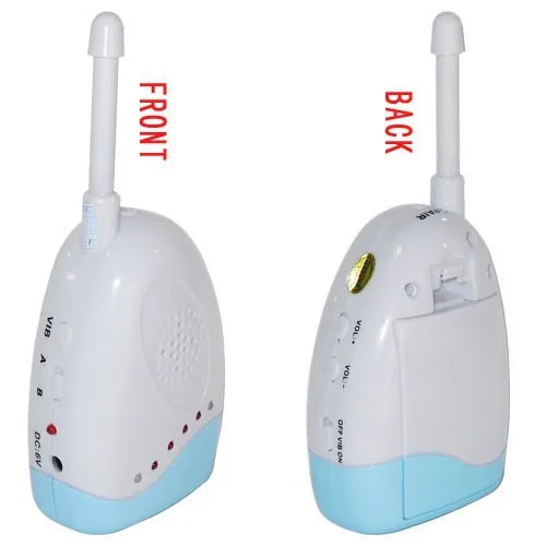Wireless Audio Baby Monitor Cry Vibration Alarm Reminder Portable Radio Nanny Baby Electonica Sound Detector