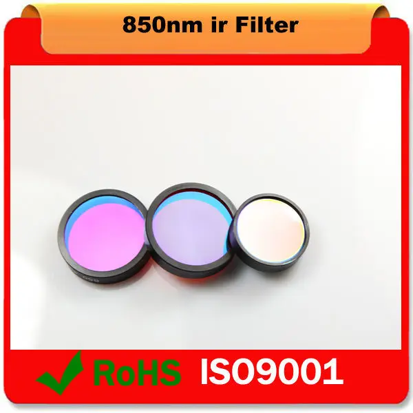 Lpr( номерной знак признания) системы использовать фильтр 850nm полосовой фильтр