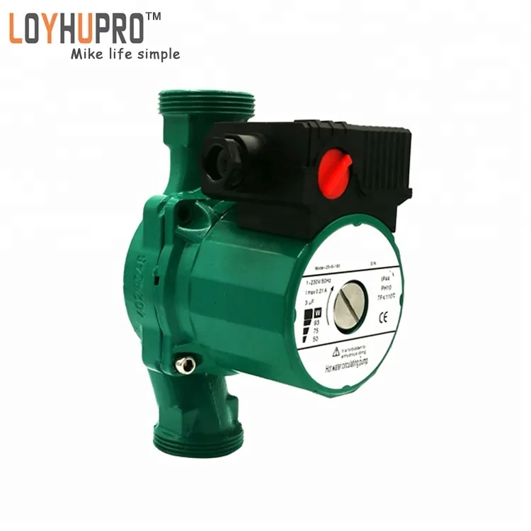 No noise central floor heating system circulating pump for heating