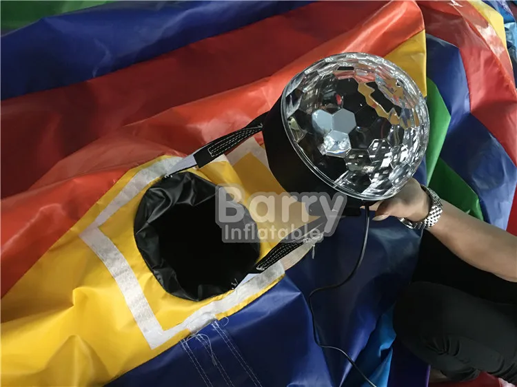 Party Bouncy Castle 0.55MM PVC Inflatable Disco Dome For Sale