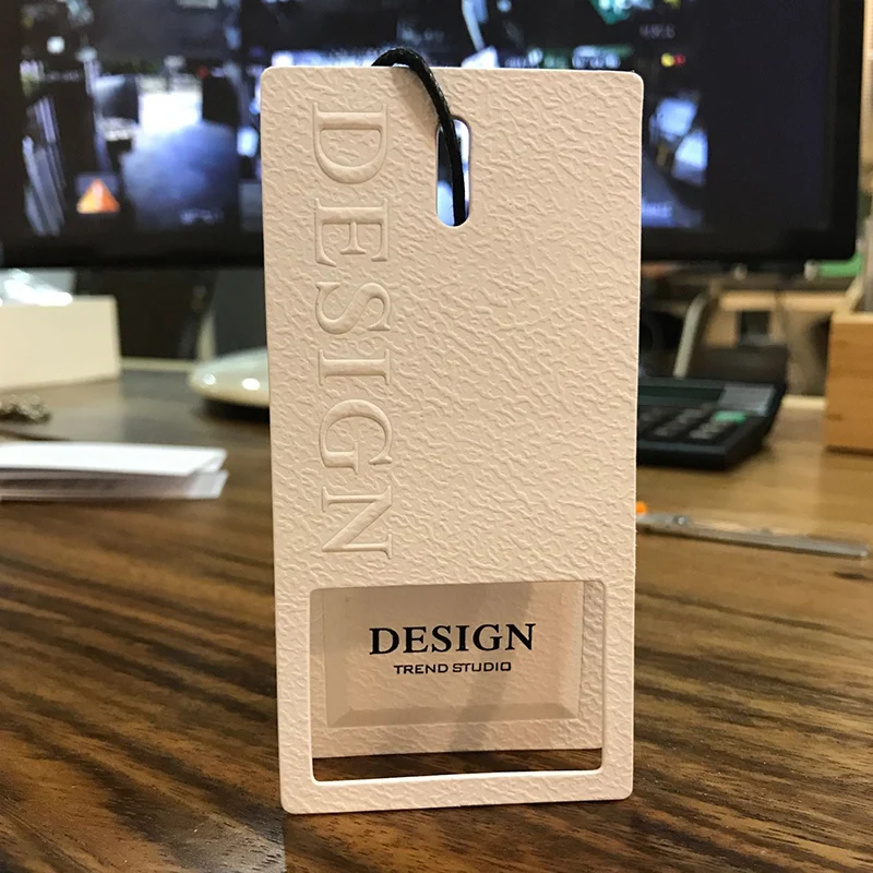 Индивидуальные этикетки на одежду из специальной бумаги, этикетки бренда одежды