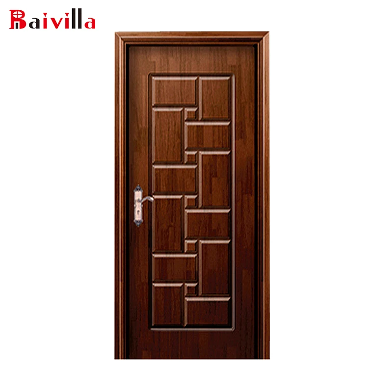 Apartment wooden doors design classy interior oak veneer door