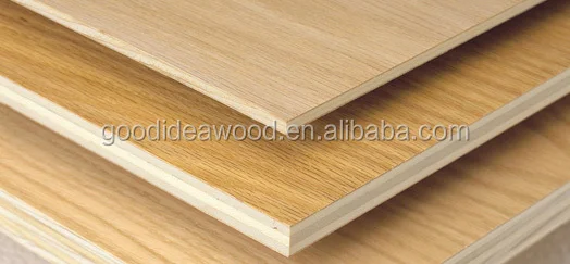 
1220*2440mm Melamine Plywood for Decoration, and Construction Poplar Wood 