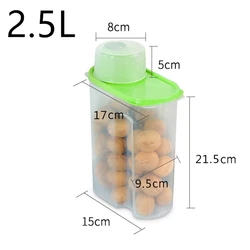 Amazon hot sale plastic moisture-proof sealed food and grain storage box Cereal Grain Bean Rice Storage Container Box