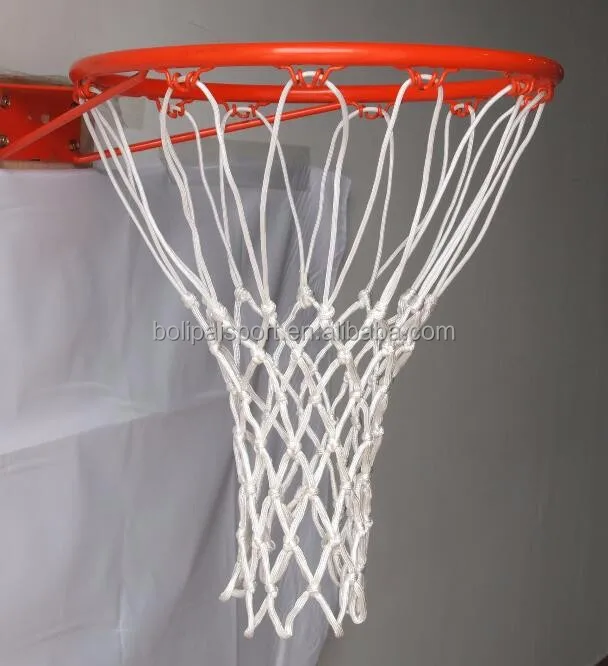 Championship officer size double springs basketball ring with net