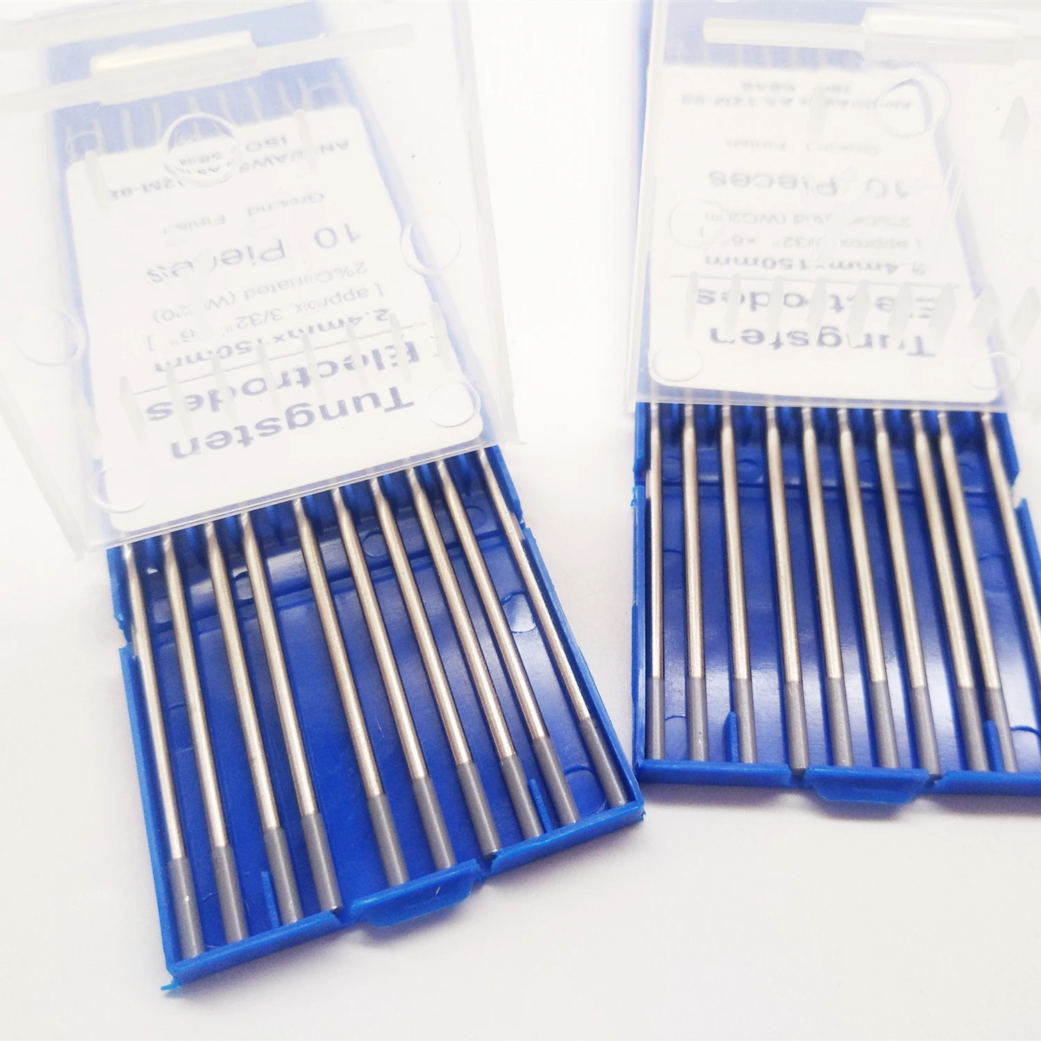 
Tungsten Electrodes For Welding 2% Grey Cerium-Tungsten Electrode 2.4mm x 150mm 10-pack 