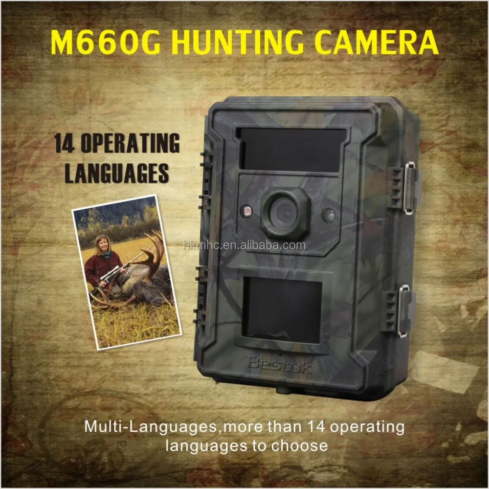 Custom HD Video Hunting Trail Camera OEM ODM Wide Angle Camera Trap
