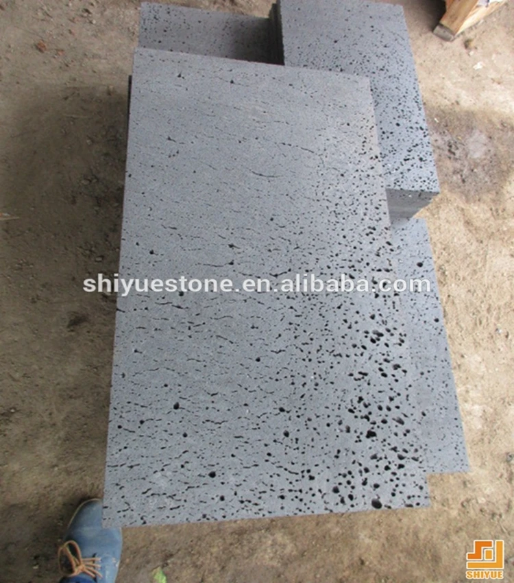 Hainan grey basalt volcanic stone lava stone tile