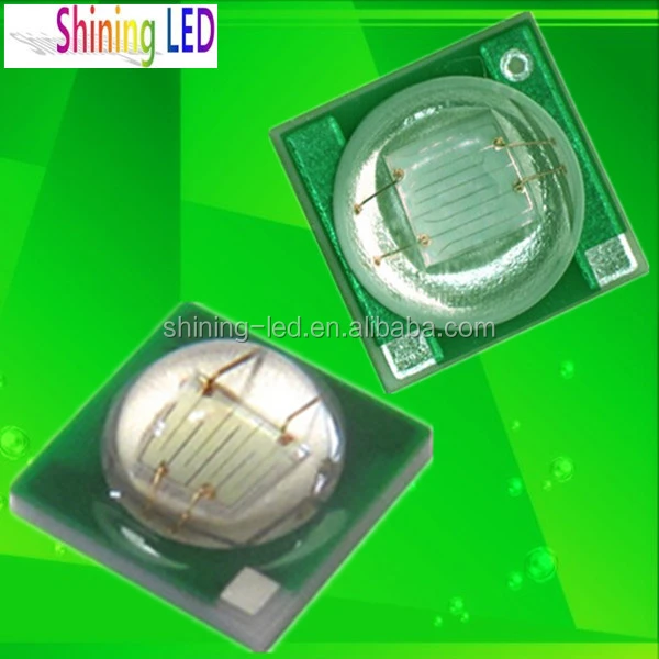 Epileds 3W 365nm 375nm 385nm 395nm 405nm 420nm 430nm 440nm 450nm 460nm 470nm 490nm 505nm 520nm 550nm 590nm SMD 3535 LED chip