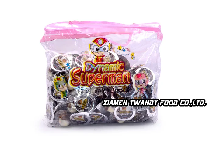 Good quality star cup chocolate cup with crispy biscuit