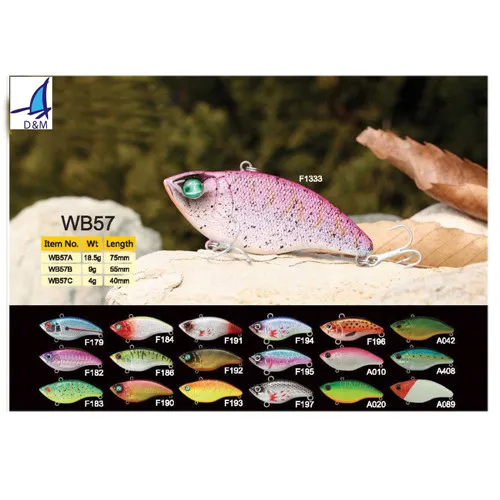 New arrival multi size japanese lure 40mm,55mm 75mm for sport fishing