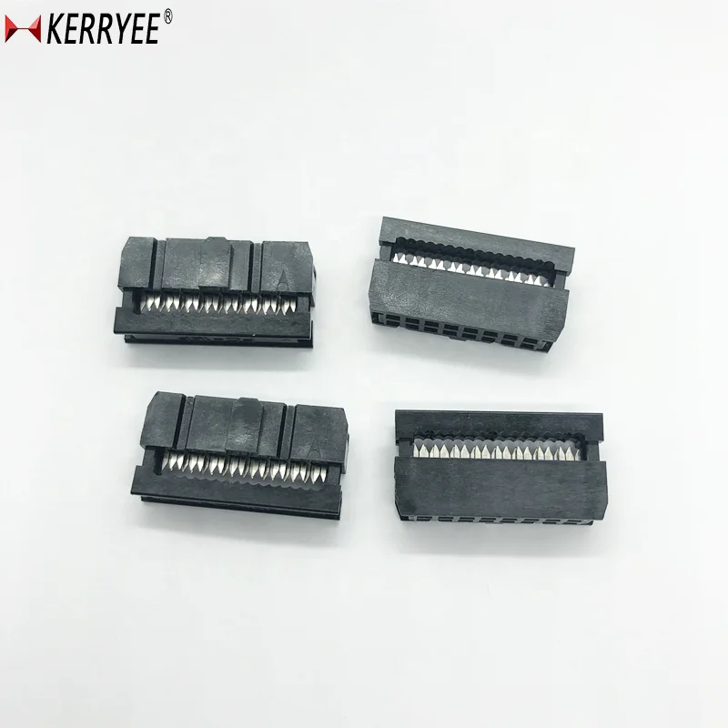 
16P 2.54mm IDC socket connector 