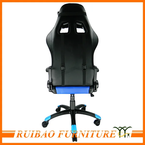 2016 RuiBao Большой и Высокий Назад Расширенный Гонки Сиденье Видео Игровой Фильм Стул